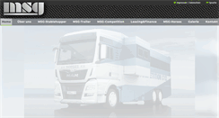 Desktop Screenshot of msg-trucks.com